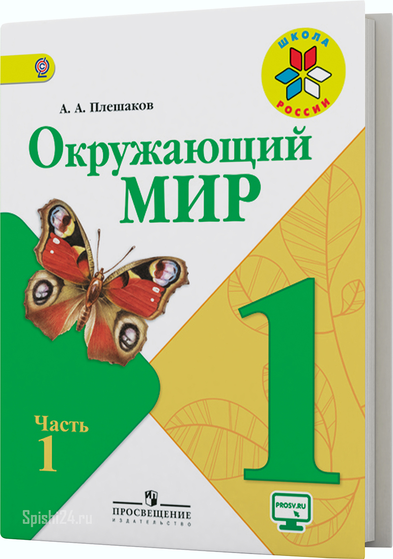 Плешаков А.А. 1 класс 1 часть. Учебник